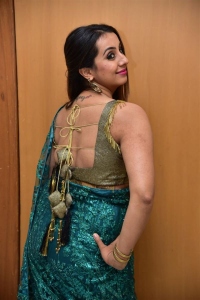 Manishankar Actress Sanjjanaa Galrani Saree Stills