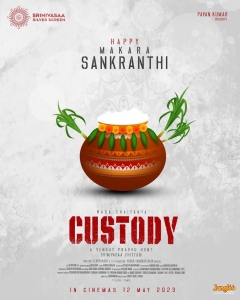 Custody Movie Happy Makar Sankranti 2023 Wishes 2023 Poster