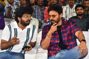 Anil Ravipudi, Venkatesh @ Sankranthiki Vasthunam Trailer Launch Stills