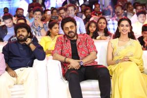 Anil Ravipudi, Venkatesh, Meenakshi Chaudhary @ Sankranthiki Vasthunam Blockbuster Musical Night Photos