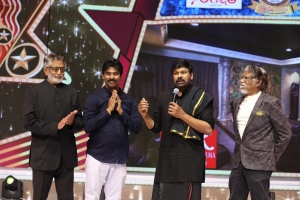 Murali MOhan, Suresh Kondeti, Chiranjeevi, Bharathiraja @ Santosham Suman TV Awards 2021 Function Stills
