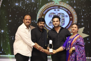 Chiranjeevi, Vishwak Sen @ Santosham Suman TV Awards 2021 Function Stills