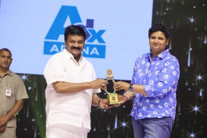 Talasani Srinivas Yadav, Nandini Reddy @ Santosham Suman TV Awards 2021 Function Stills