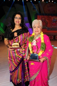 Ambika, Sowcar Janaki @ Santosham 12th Anniversary Awards 2014 Function Photos