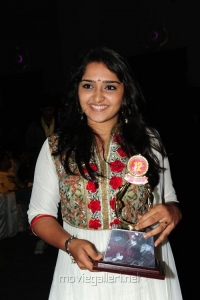 Sanusha @ Santosham 12th Anniversary Awards 2014 Function Photos