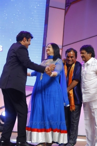 Jyothi Lakshmi, Balakrishna @ Santosham 13th Anniversary Awards 2015 Function Stills