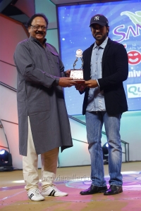 Krishnam Raju, Ram Charan @ Santosham 13th Anniversary Awards 2015 Function Stills
