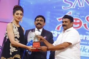 Pranitha @ Santosham 13th Anniversary Awards 2015 Function Stills