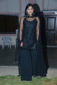 Actress Hebah Patel @ Santosham Awards 2021 Curtain Raiser Stills