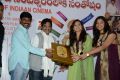 Suresh Kondeti, Isha Chawla, Geetha Madhuri @ Santosham Magazine 11th Anniversary Logo Launch Stills