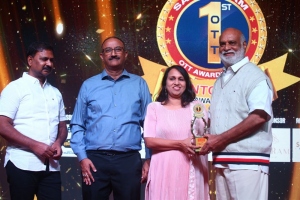 K Raghavendra Rao @ Santosham OTT Awards 2022 Curtain Raiser Stills