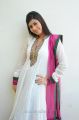 Telugu Actress Sarah Sharma in White Churidar Cute Photos