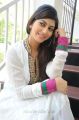 Sarah Sharma in White Salwar Kameez Cute Photos