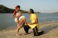 Tanishq Rajan, Naveen Sanjay in Saranam Gacchami Movie Stills