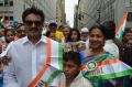 Sarathkumar, Radhika @ largest India Day Parade in US Photos