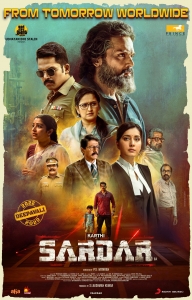 Karthi Sardar Movie Release Tomorrow Posters HD