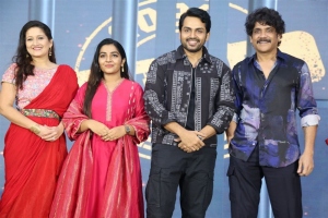 Laila, Rajisha Vijayan, Karthi, Nagarjuna @ Sardar Movie Pre Release Event Stills