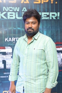 Stunt Master Dilip Subburayan @ Sardar Success Meet Photos