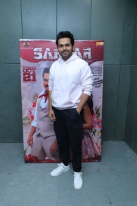 Karthi @ Sardar Movie Trailer Launch Stills