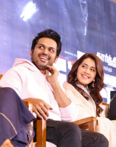 Karthi, Raashi Khanna @ Sardar Movie Trailer Launch Stills