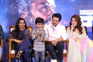 Rajisha Vijayan, Karthi, Raashi Khanna @ Sardar Movie Trailer Launch Stills