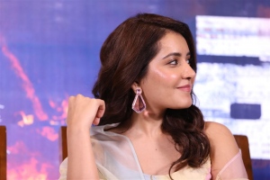 Heroine Raashi Khanna @ Sardar Movie Trailer Launch Stills