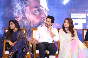 Rajisha Vijayan, Karthi, Raashi Khanna @ Sardar Movie Trailer Launch Stills