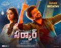 Keerthy Suresh, Vijay in Sarkar Movie Release Today Posters