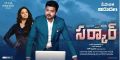 Keerthy Suresh, Vijay in Sarkar Movie Release Today Posters