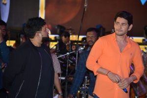 Thaman, Mahesh Babu @ Sarkaru Vaari Paata Pre Release Event Stills