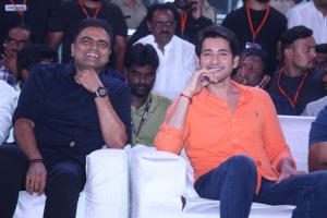 Vamshi Paidipally, Mahesh Babu @ Sarkaru Vaari Paata Pre Release Event Stills