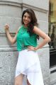 Sarocharu Kajal Agarwal Hot Images in Cyan Top & White Skirt