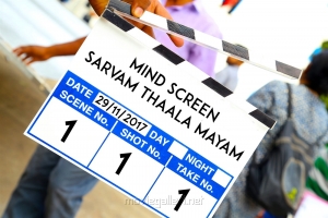 Sarvam Thaala Mayam Tamil Movie Pooja Stills