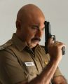 Police Officer Sathyaraj Photos in Poojai Tamil Movie