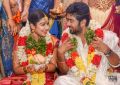 Actress Satna Titus KR Films Karthik Marriage Photos