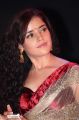 Actress Piaa Bajpai Hot in Saree at Sattam Oru Iruttarai Movie Audio Launch