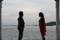 Thaman Kumar, Bindu Madhavi in Sattam Oru Iruttarai Movie Stills