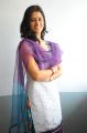 Actress Satya Krishnan in White Churidar Cute Photos
