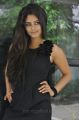 Telugu Heroine Seethal Sidge in Black Dress Photoshoot stills