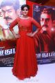Remya Nambeesan in Red Dress Images @ Sethupathi Audio Release
