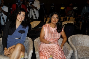 Taapsee Pannu, Mithali Raj @ Shabaash Mithu Movie Press Meet Stills