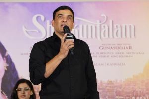 Dil Raju @ Shakuntalam Movie Trailer Launch Stills