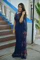 Actress Shalini Pandey Blue Saree Photos @ Jwala Movie Opening