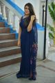 Actress Shalini Pandey Blue Saree Photos @ Jwala Movie Launch