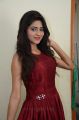 Actress Shalu Chourasiya Red Long Gown Dress Pics
