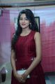 Actress Shalu Chourasiya Red Long Gown Dress Pics