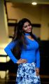 Tamil Actress Shalu Shammu Blaue Dress Photos HD