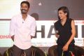 Dhanush, Akshara Hassan @ Shamitabh Movie Press Meet Photos