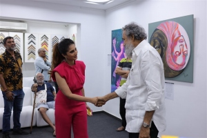 Thota Tharani @ She A Solo Art Show by Shamlee Photos