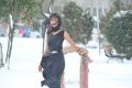 Telugu Actress Shanvi in Black Dress Stills